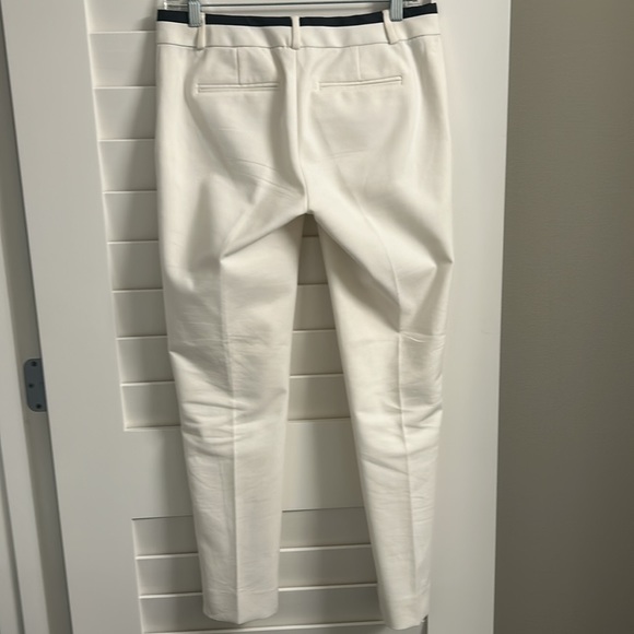 Banana Republic size 2 cocoon color lined cigarette pant with ankle zip. - Picture 2 of 8